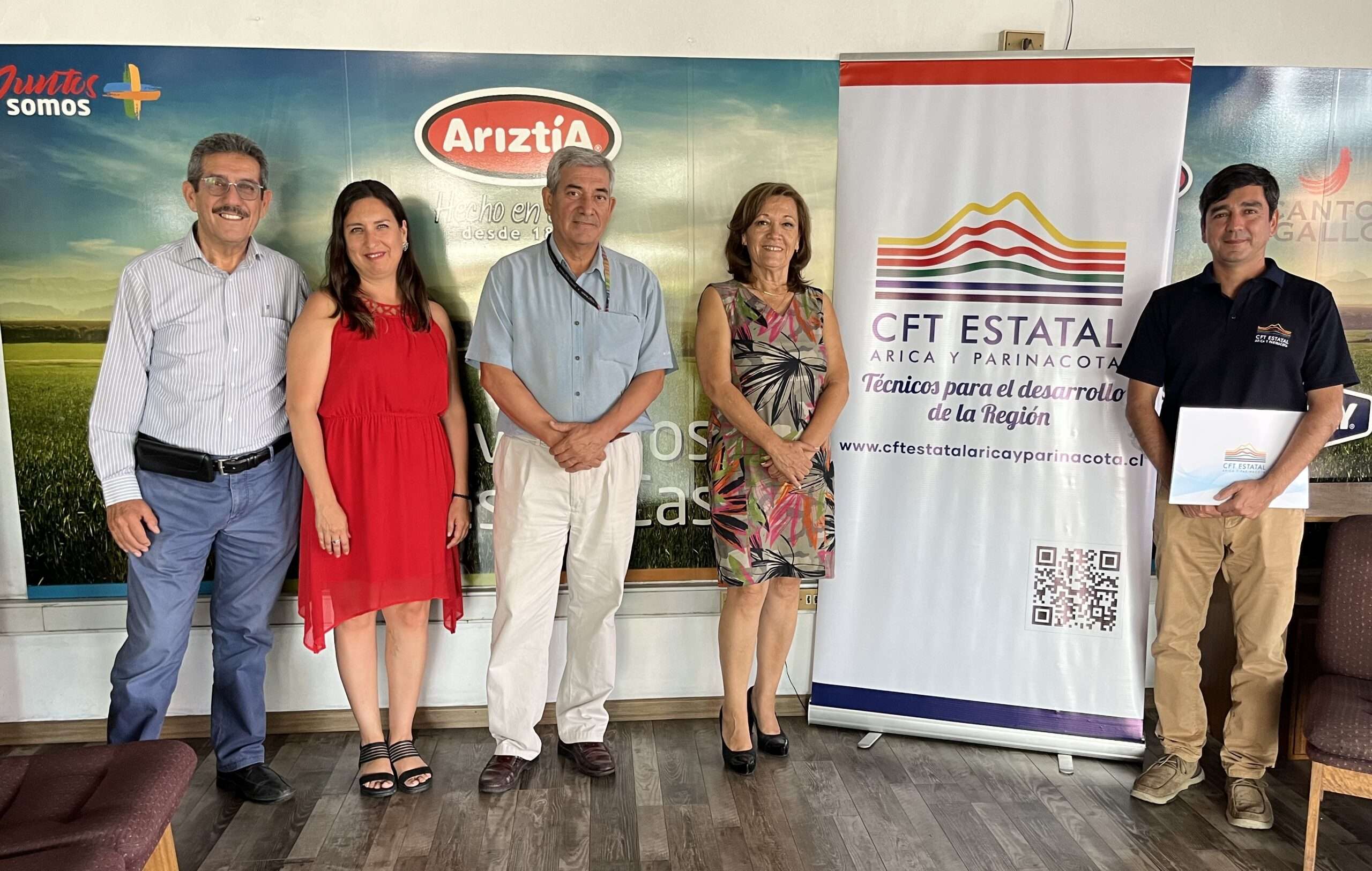 <strong>CFT Estatal de Arica y Parinacota firma convenio de colaboración y apoyo de prácticas profesionales con Ariztia Zona Norte</strong>